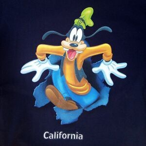 Vintage Y2K Disney Jerry Leigh California Goofy T-Shirt